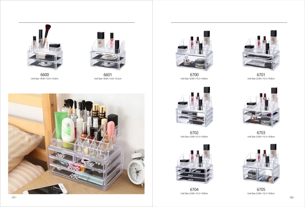 Makeup and Skincare Organizer Container