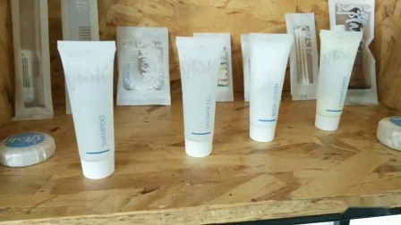 Leere Kunststoff-Reise-Hotel-PE-Röhre, Kosmetikverpackung, Haarspülung, Duschgel, Shampoo-Röhre